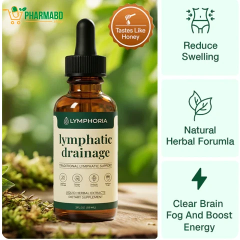 Lymphoria Lymphatic Drainage Drops, 2FLOZ, 59 ML