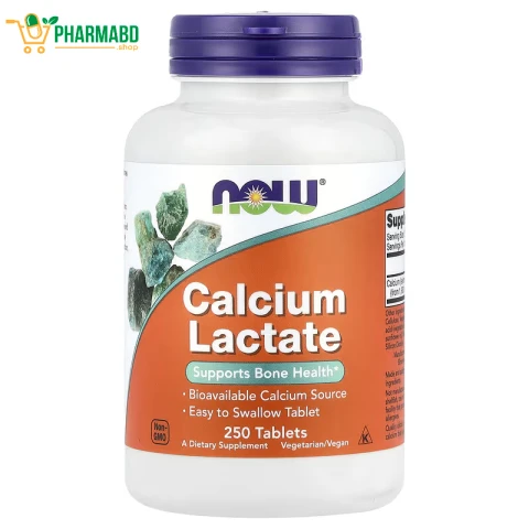 NOW Foods, Calcium Lactate, 250 Tablets