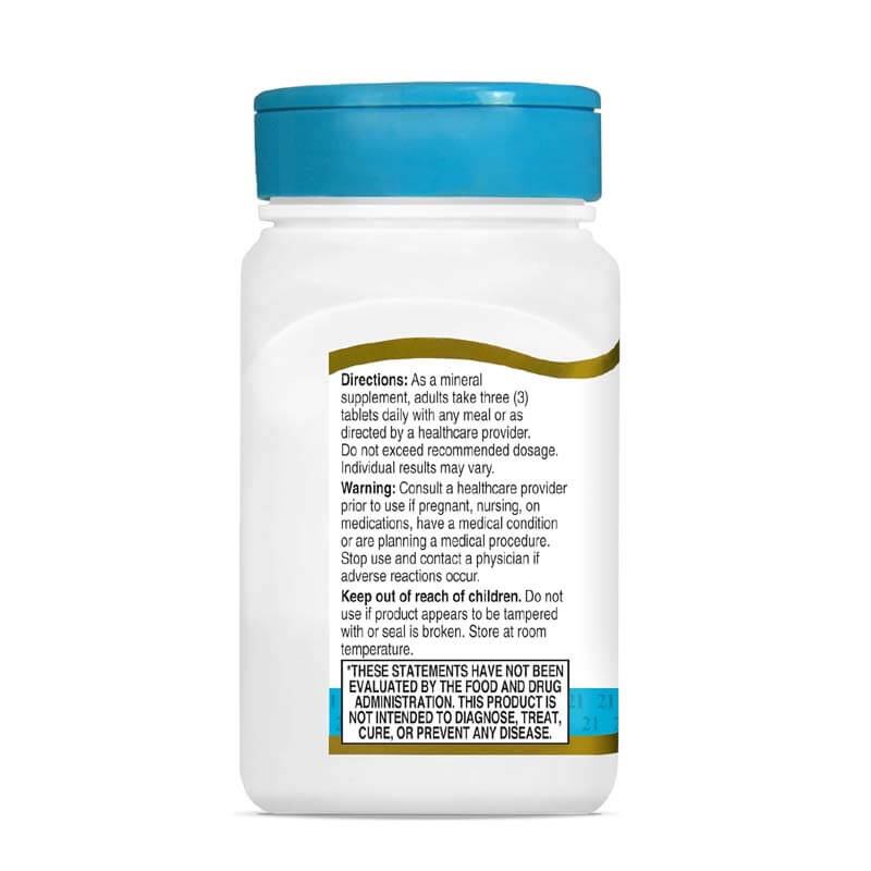 21st Century Calcium Magnesium Zinc + D3 90 Tablets