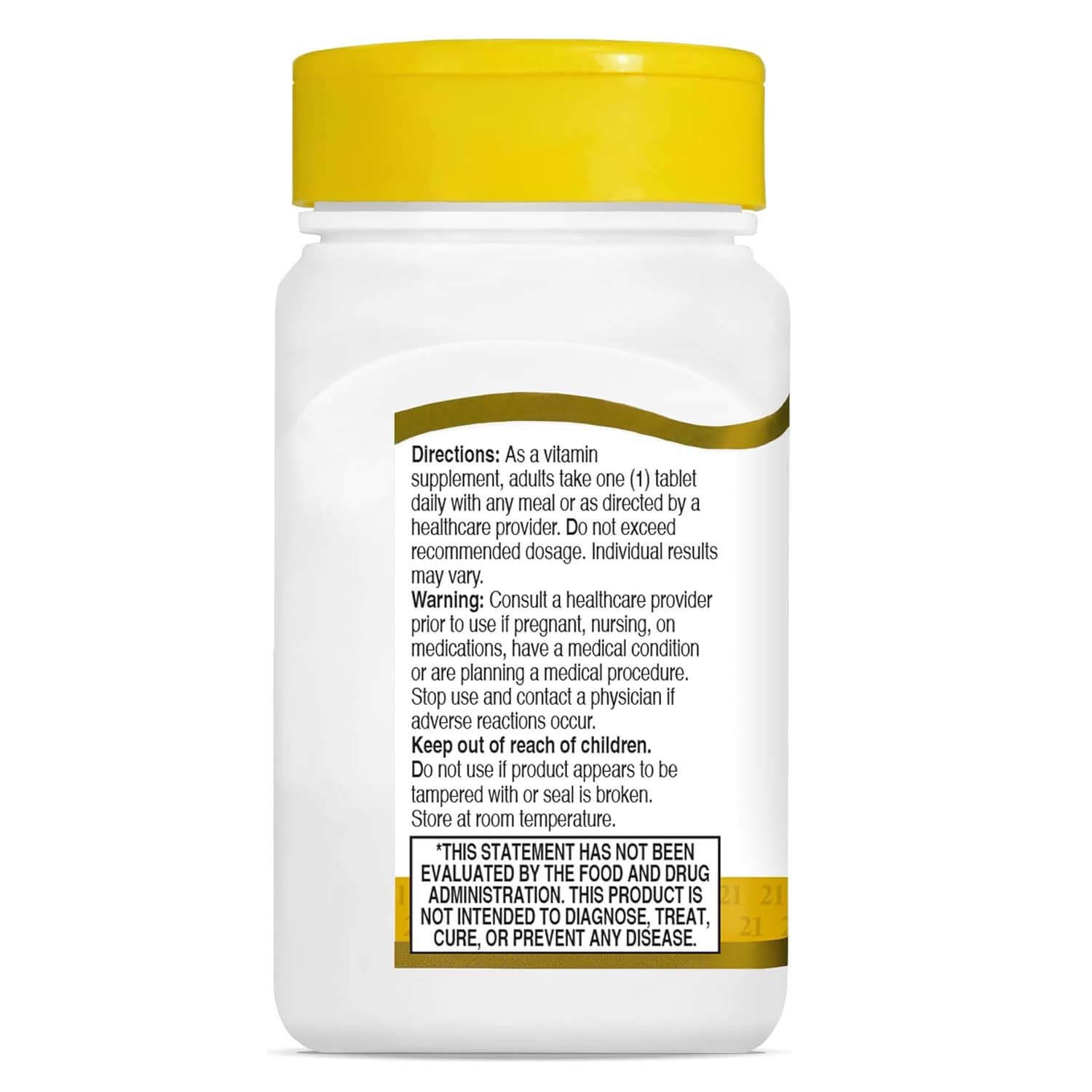21st Century Biotin 10,000 mcg, Hair, Skin & Nail Support 120 Tablets