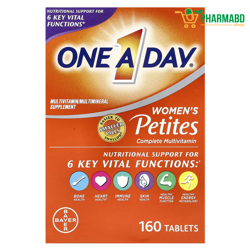 One A Day, Women's Petites Complete Multivitamin, 160 Tablets