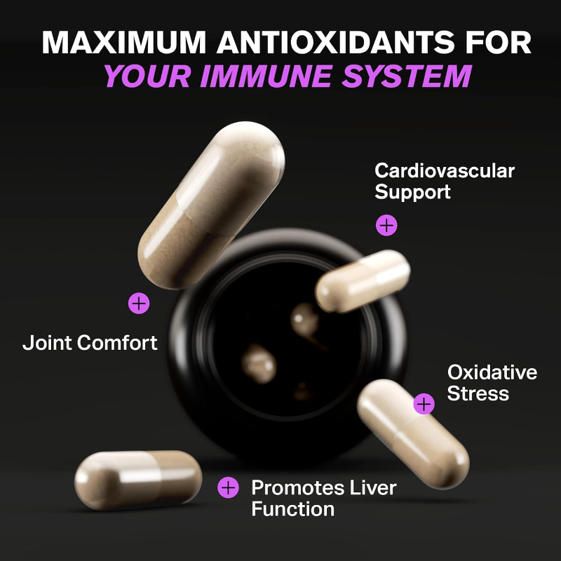 VitaRaw Glutathione 1000mg for Immune Support 120 VegCaps