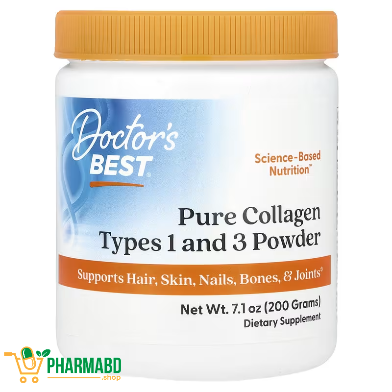 Doctor's Best, Pure Collagen Types 1 and 3 Powder, 7.1 oz, 200 grams