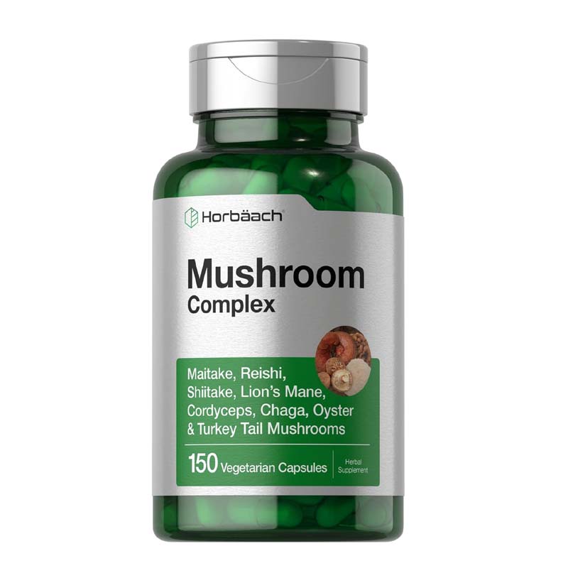 Horbäach Mushroom Complex, 150 Capsules