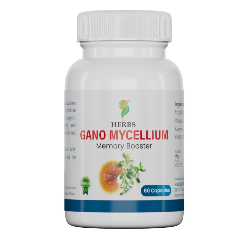 HERBS GANO MYCELIUM 60 CAPSULES